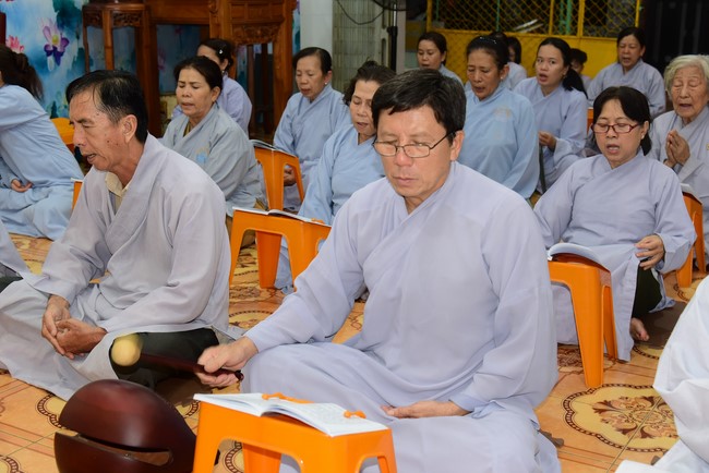Repentant Ceremony at Minh Chat  ashram in Can Tho
